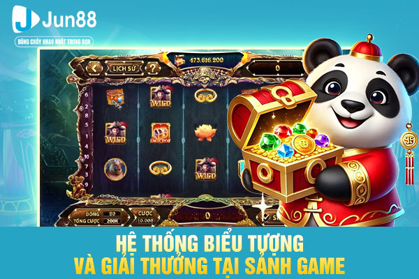 Hệ thống biểu tượng và giải thưởng tại sảnh game